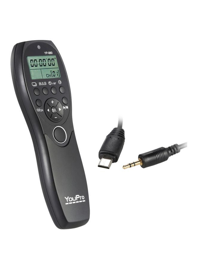 YouPro YouPro Wired Remote Control Lcd Timer Shutter Z0F4D02E8D5C8906F6D96Z